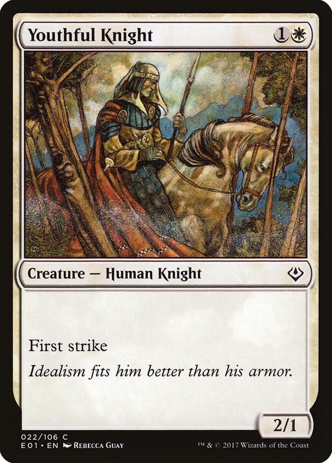 Youthful Knight 22 card from Archenemy: Nicol Bolas