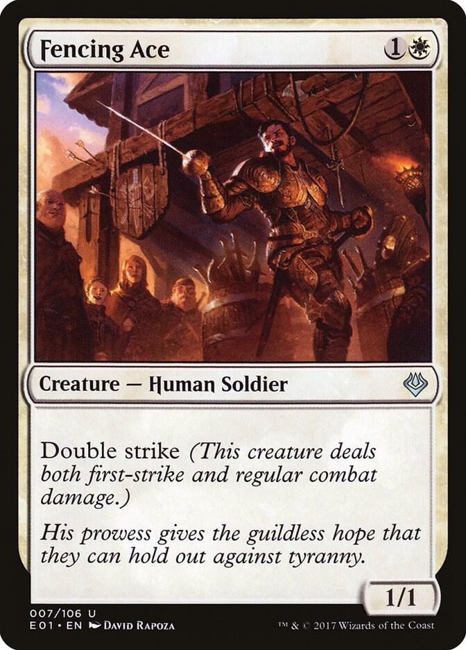 Fencing Ace 7 card from Archenemy: Nicol Bolas