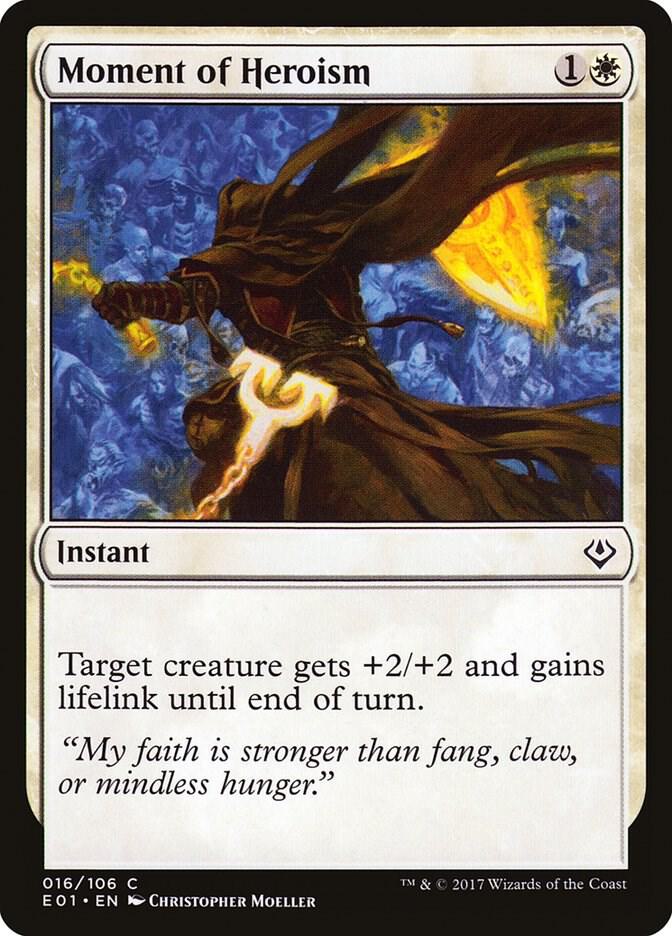 Moment of Heroism 16 card from Archenemy: Nicol Bolas