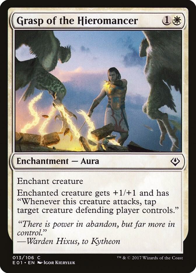 Grasp of the Hieromancer 13 card from Archenemy: Nicol Bolas