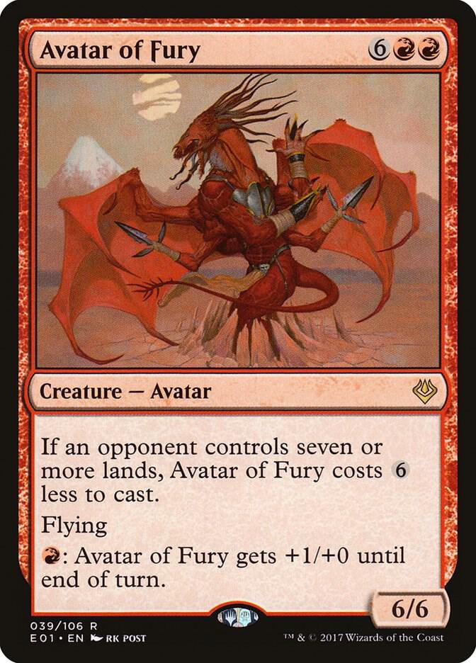 Avatar of Fury 39 card from Archenemy: Nicol Bolas