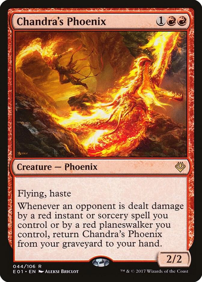 Chandra's Phoenix 44 card from Archenemy: Nicol Bolas