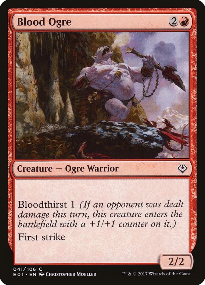 Blood Ogre 41 card from Archenemy: Nicol Bolas