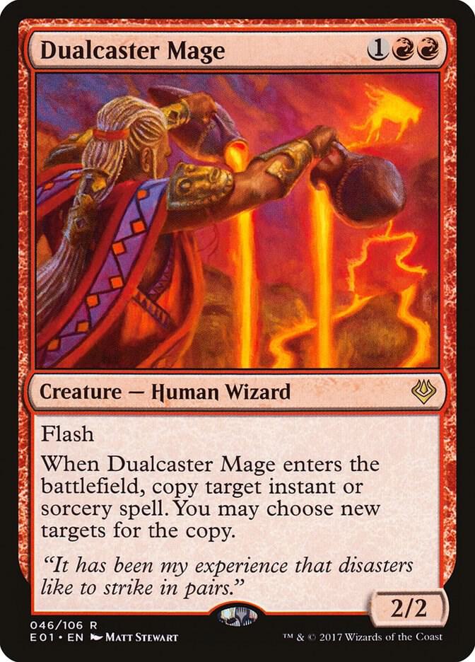 Dualcaster Mage 46 card from Archenemy: Nicol Bolas