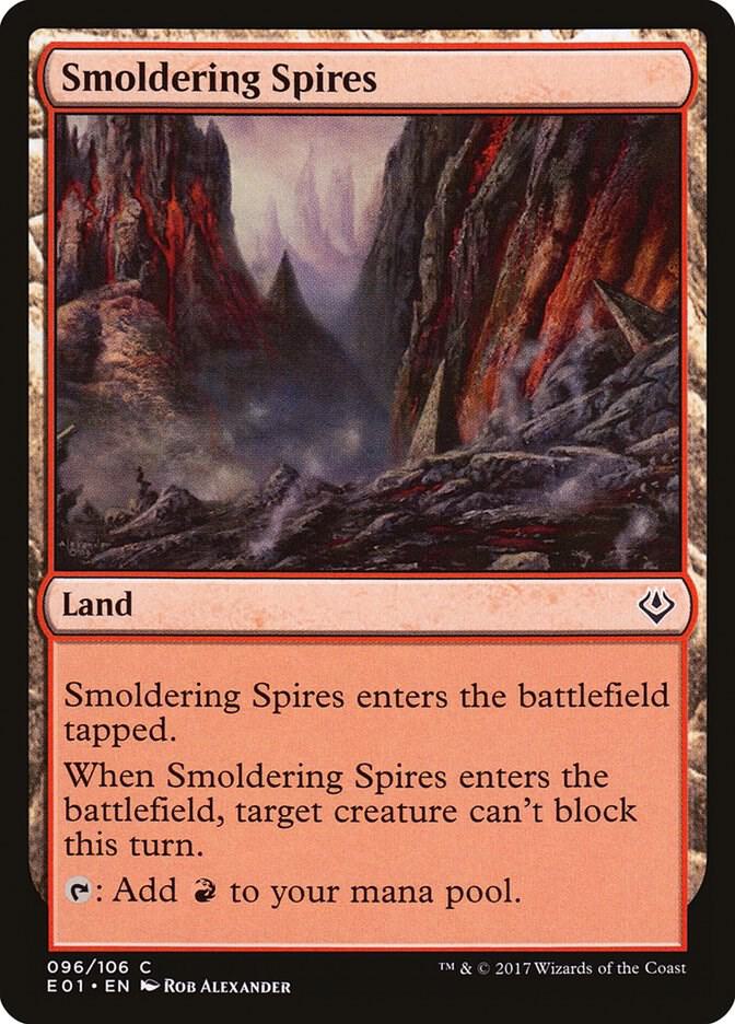 Smoldering Spires 96 card from Archenemy: Nicol Bolas