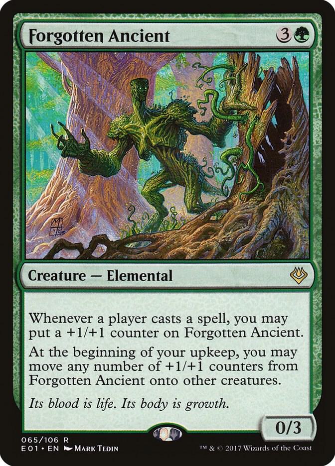 Forgotten Ancient 65 card from Archenemy: Nicol Bolas