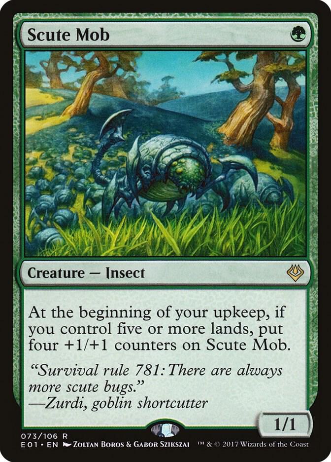Scute Mob 73 card from Archenemy: Nicol Bolas