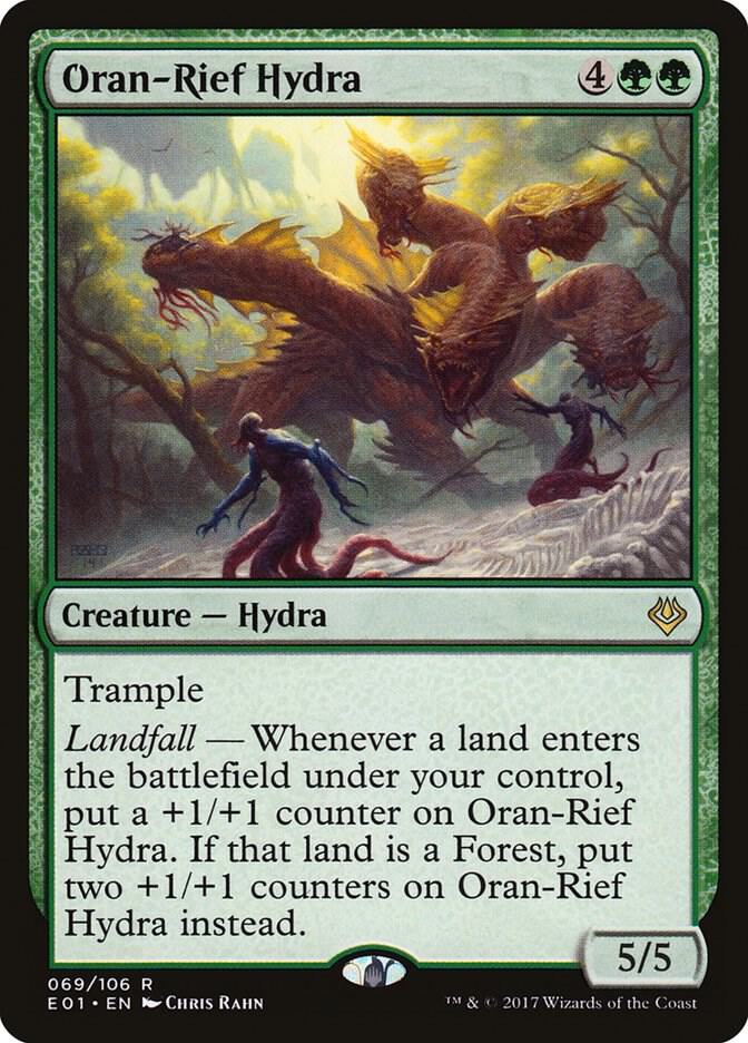 Oran-Rief Hydra 69 card from Archenemy: Nicol Bolas
