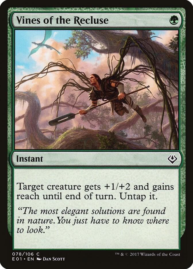 Vines of the Recluse 78 card from Archenemy: Nicol Bolas