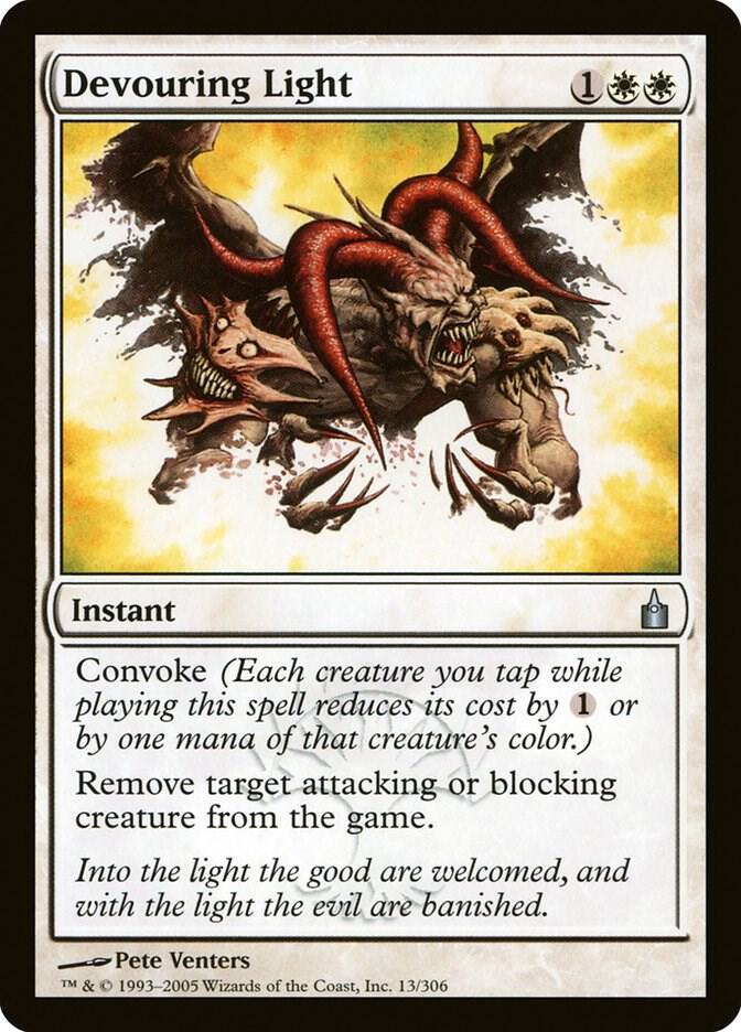 Devouring Light 13 card from Ravnica: City of Guilds