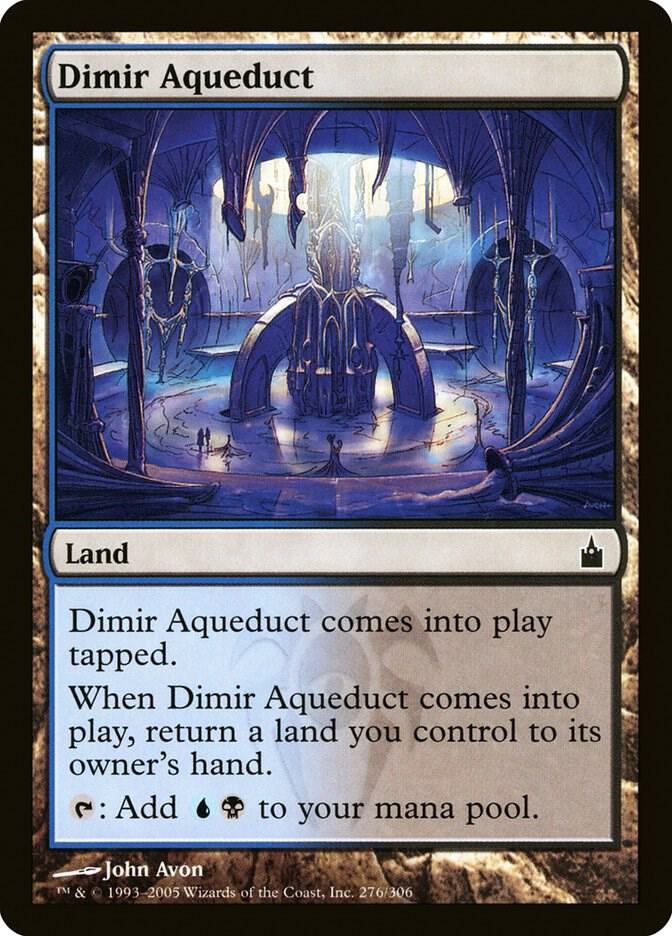 Dimir Aqueduct 276 card from Ravnica: City of Guilds