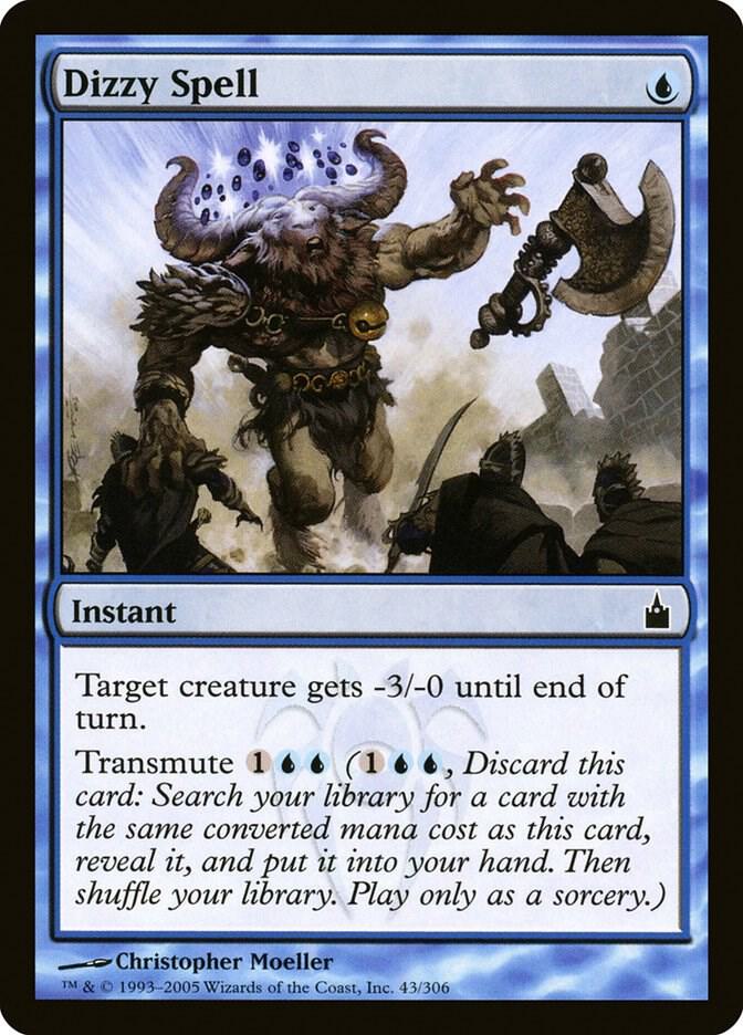 Dizzy Spell 43 card from Ravnica: City of Guilds