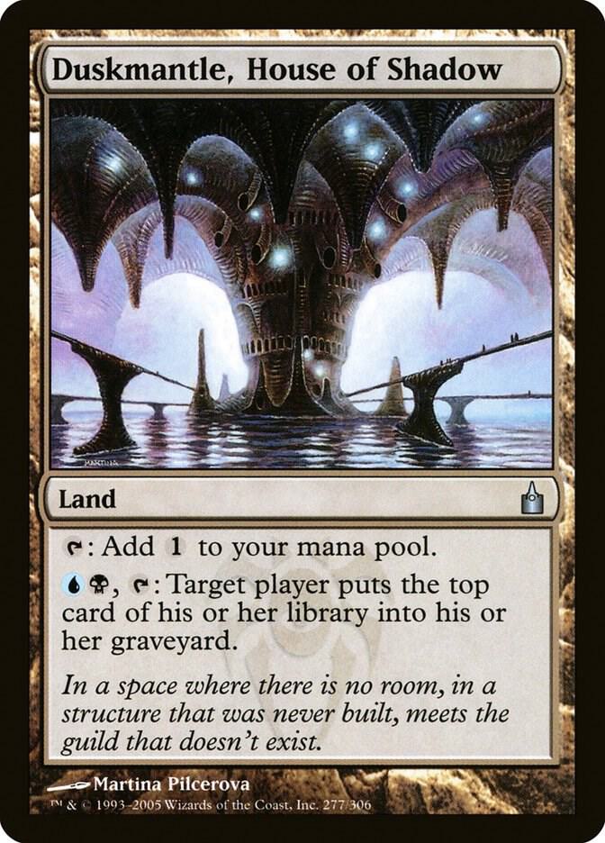 Duskmantle, House of Shadow 277 card from Ravnica: City of Guilds