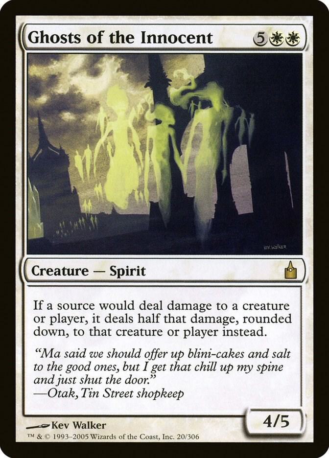 Ghosts of the Innocent 20 card from Ravnica: City of Guilds