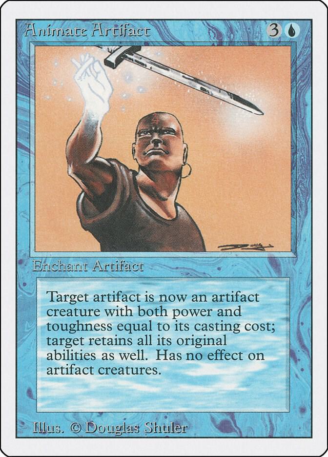 Animate Artifact card from Revised Edition