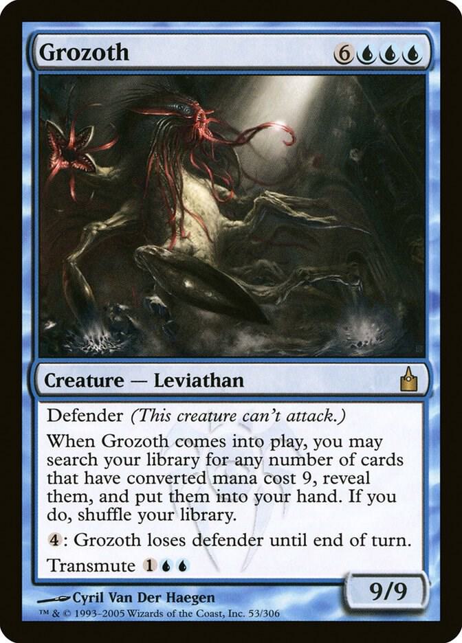 Grozoth 53 card from Ravnica: City of Guilds