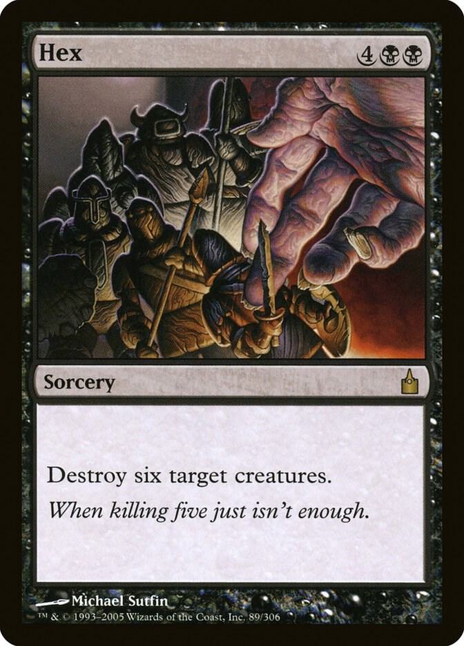 Hex 89 card from Ravnica: City of Guilds