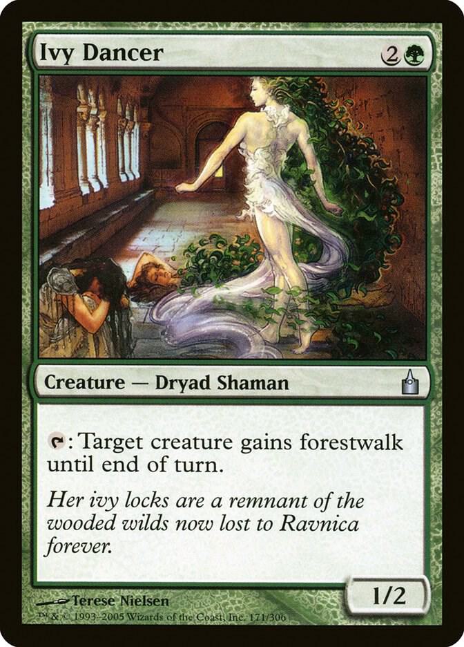 Ivy Dancer 171 card from Ravnica: City of Guilds
