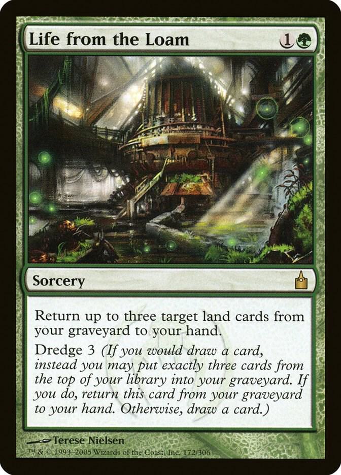 Life from the Loam 172 card from Ravnica: City of Guilds