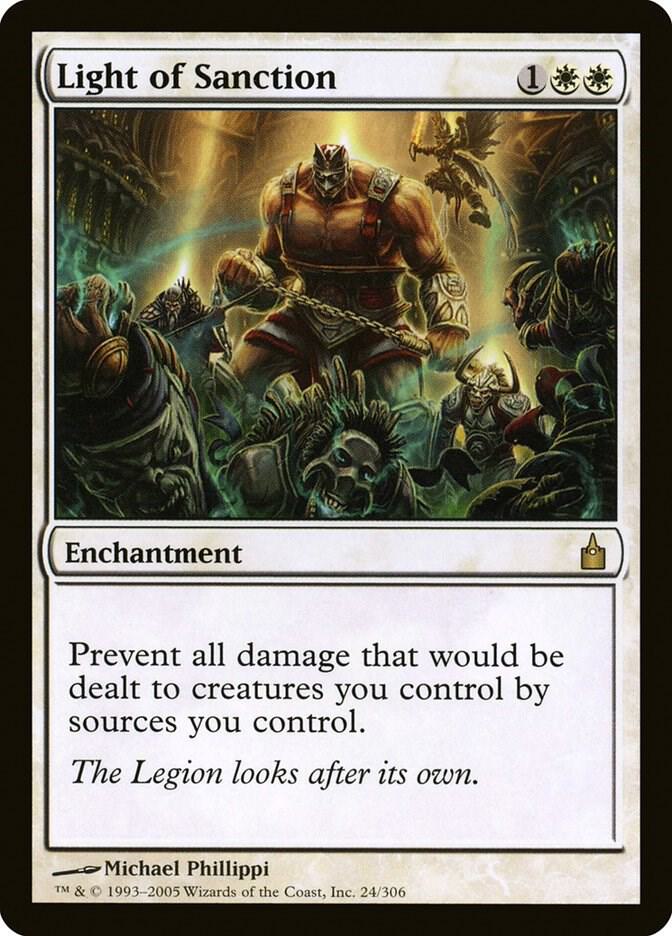 Light of Sanction 24 card from Ravnica: City of Guilds