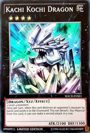 Kachi Kochi Dragon MACR-ENSE1 card from Maximum Crisis