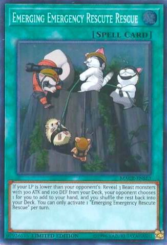 Emerging Emergency Rescute Rescue MACR-ENSE3 card from Maximum Crisis