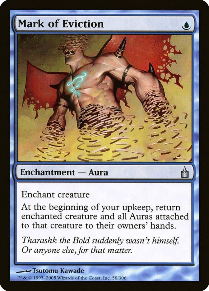 Mark of Eviction 58 card from Ravnica: City of Guilds