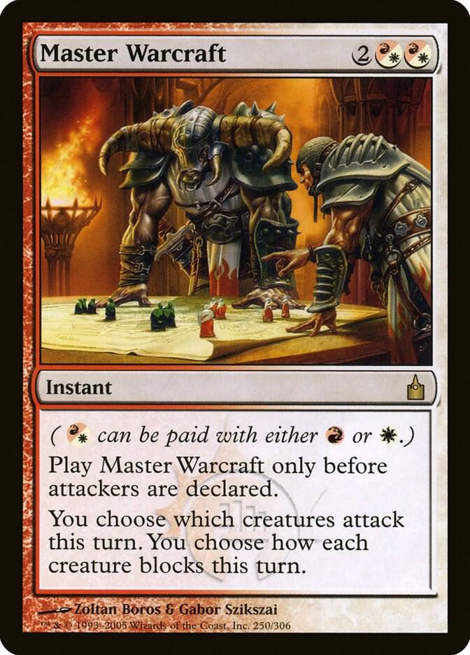 Master Warcraft 250 card from Ravnica: City of Guilds