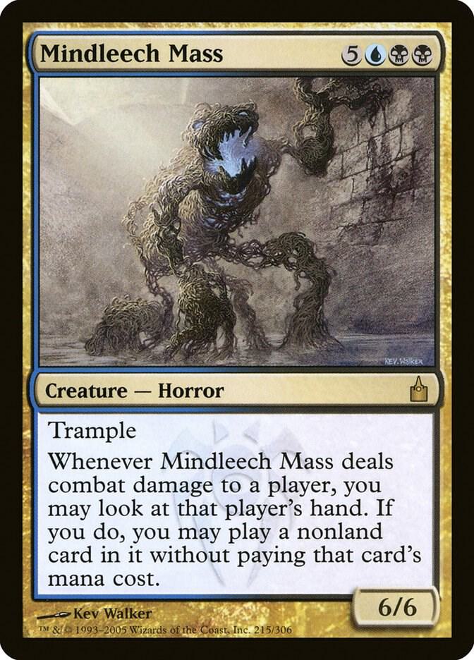 Mindleech Mass 215 card from Ravnica: City of Guilds