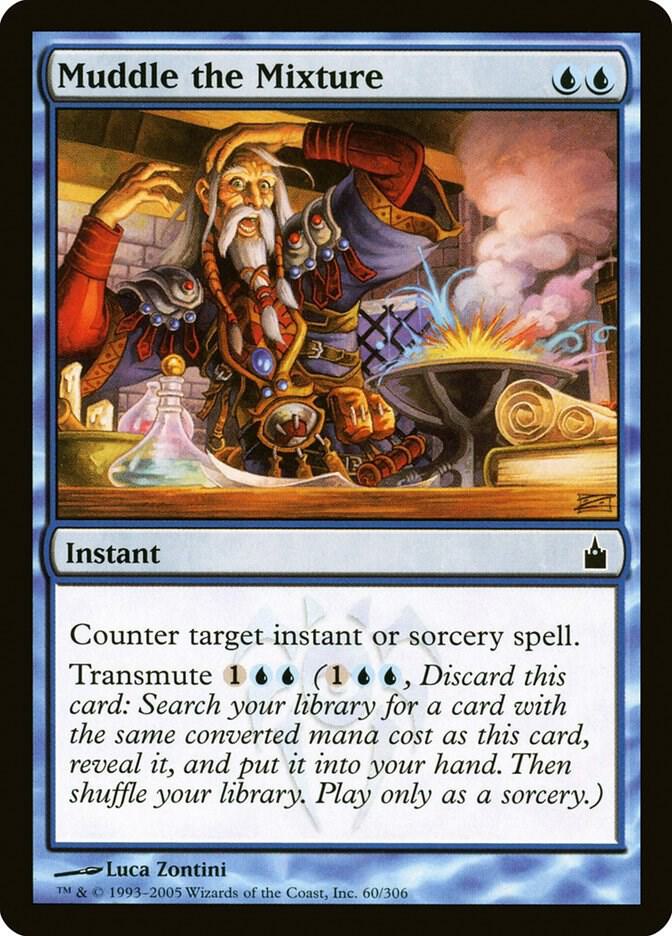 Muddle the Mixture 60 card from Ravnica: City of Guilds