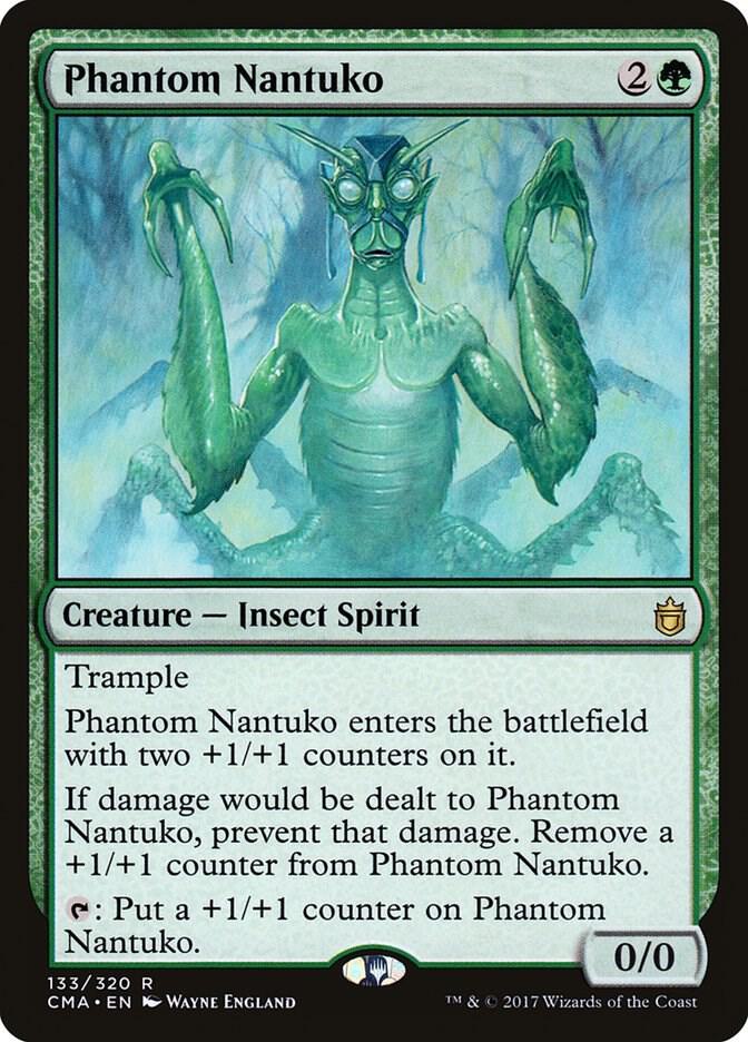 Phantom Nantuko 133 card from Commander Anthology