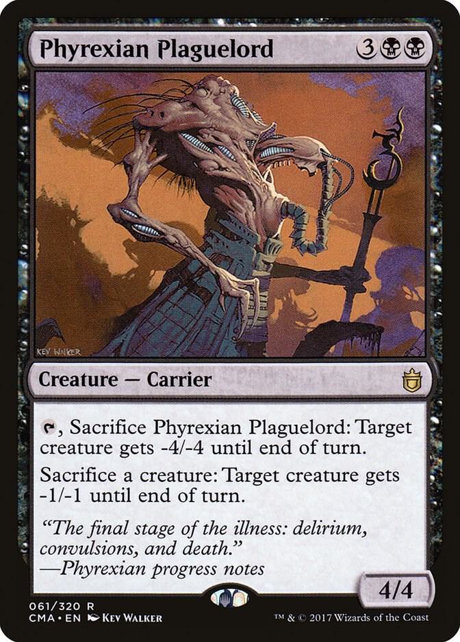 Phyrexian Plaguelord 61 card from Commander Anthology