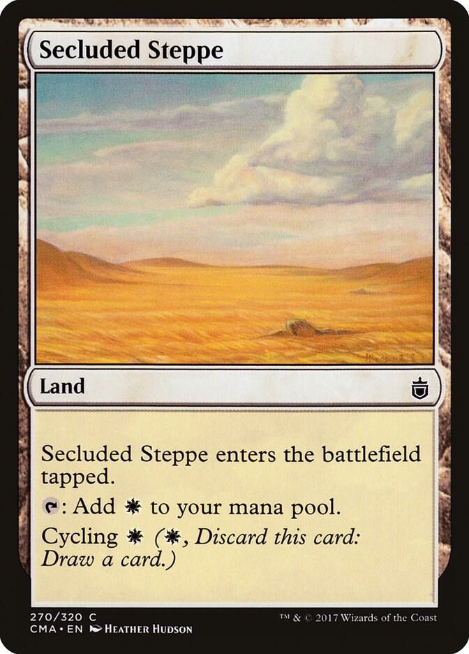 Secluded Steppe 270 card from Commander Anthology