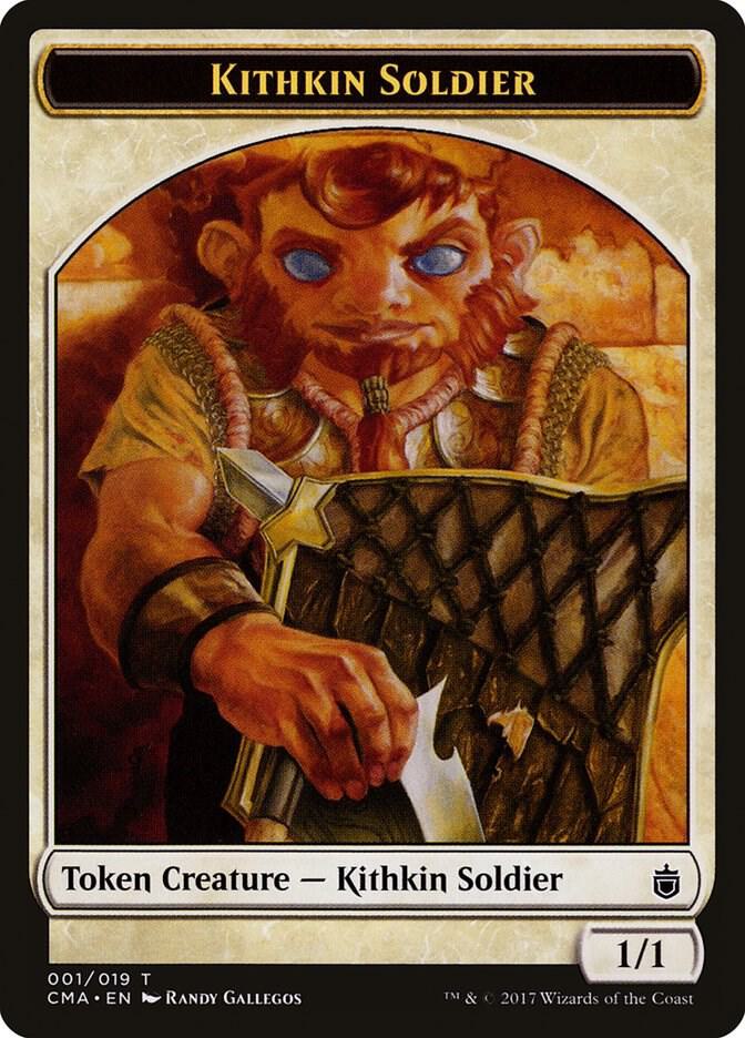 Kithkin Soldier Token 1 card from Commander Anthology