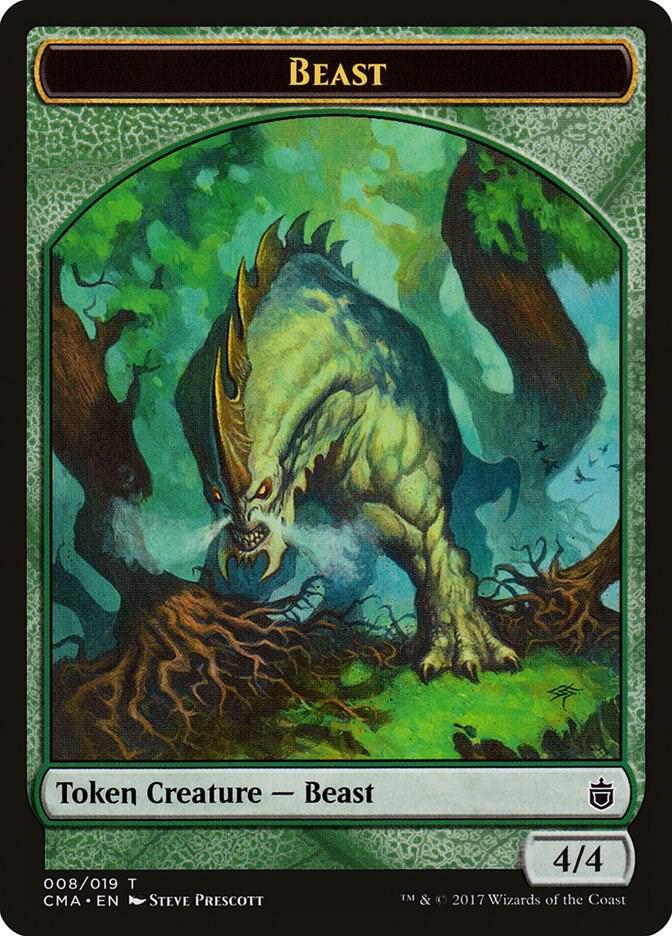 Beast Token 8 card from Commander Anthology