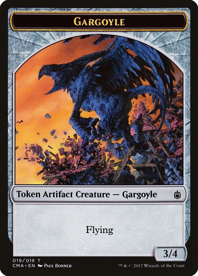 Gargoyle Token 19 card from Commander Anthology