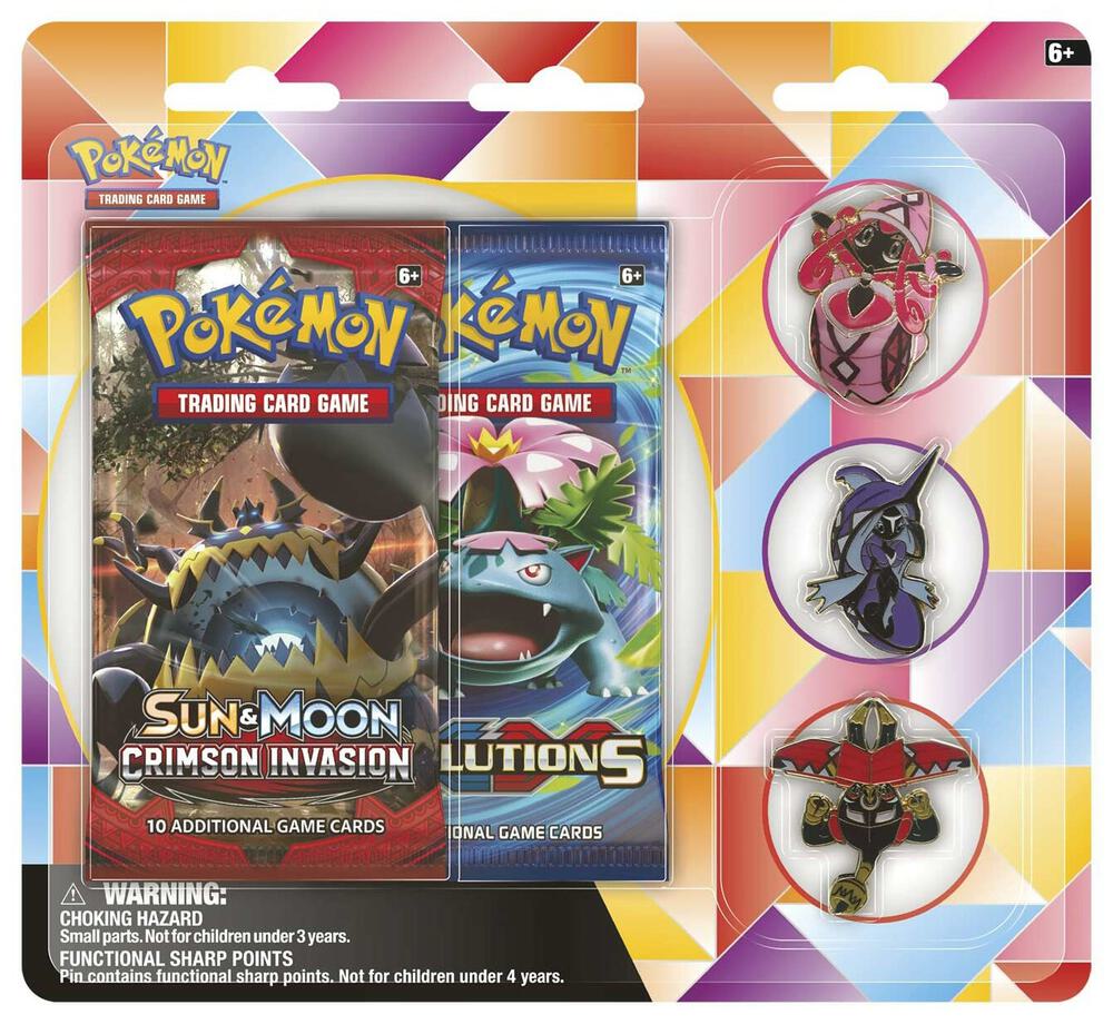 Tapu Lele Pin Collection card from SM - Burning Shadows