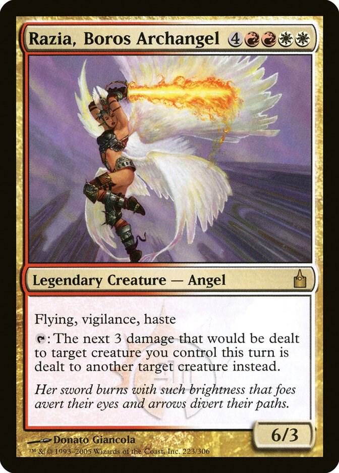 Razia, Boros Archangel 223 card from Ravnica: City of Guilds