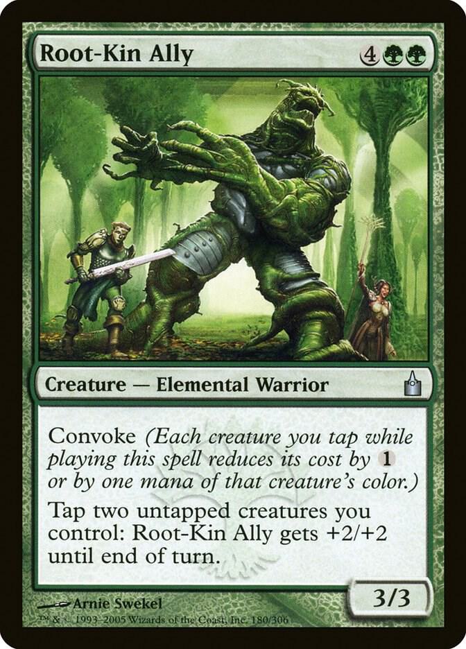 Root-Kin Ally 180 card from Ravnica: City of Guilds