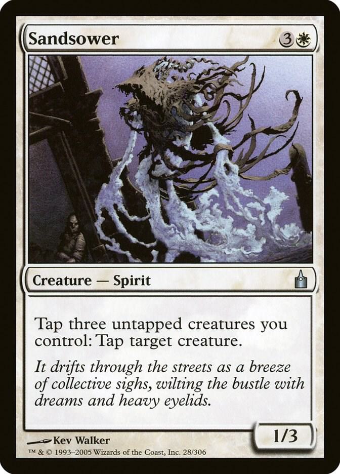 Sandsower 28 card from Ravnica: City of Guilds