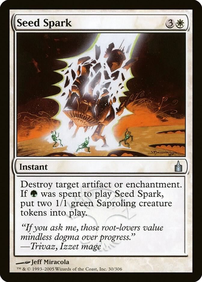 Seed Spark 30 card from Ravnica: City of Guilds