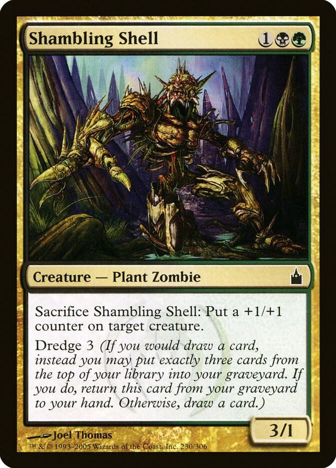 Shambling Shell 230 card from Ravnica: City of Guilds