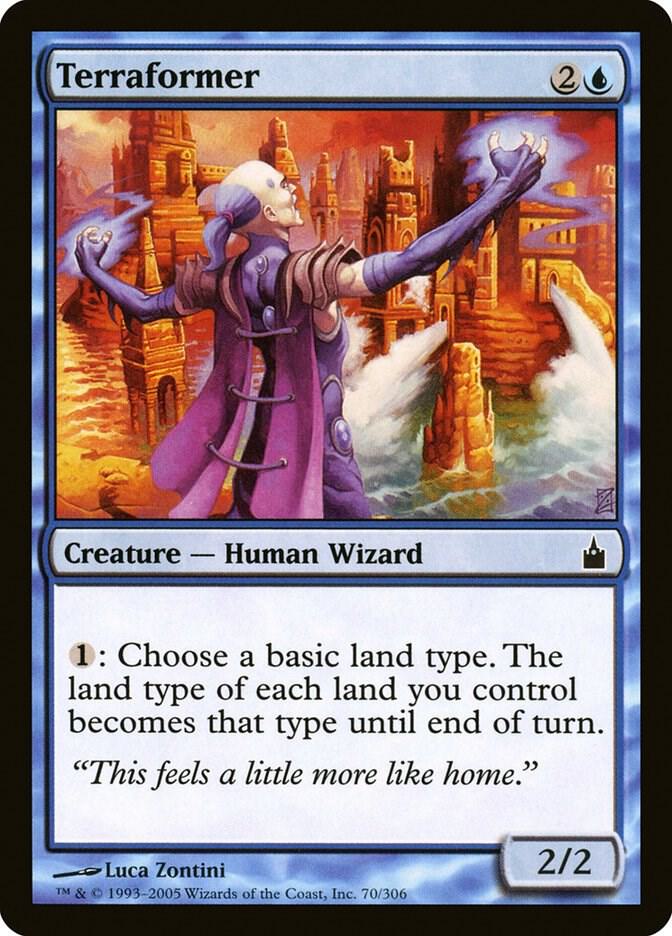 Terraformer 70 card from Ravnica: City of Guilds