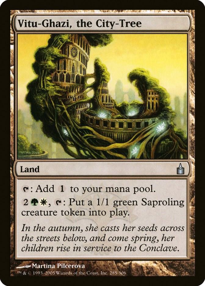 Vitu-Ghazi, the City-Tree 285 card from Ravnica: City of Guilds