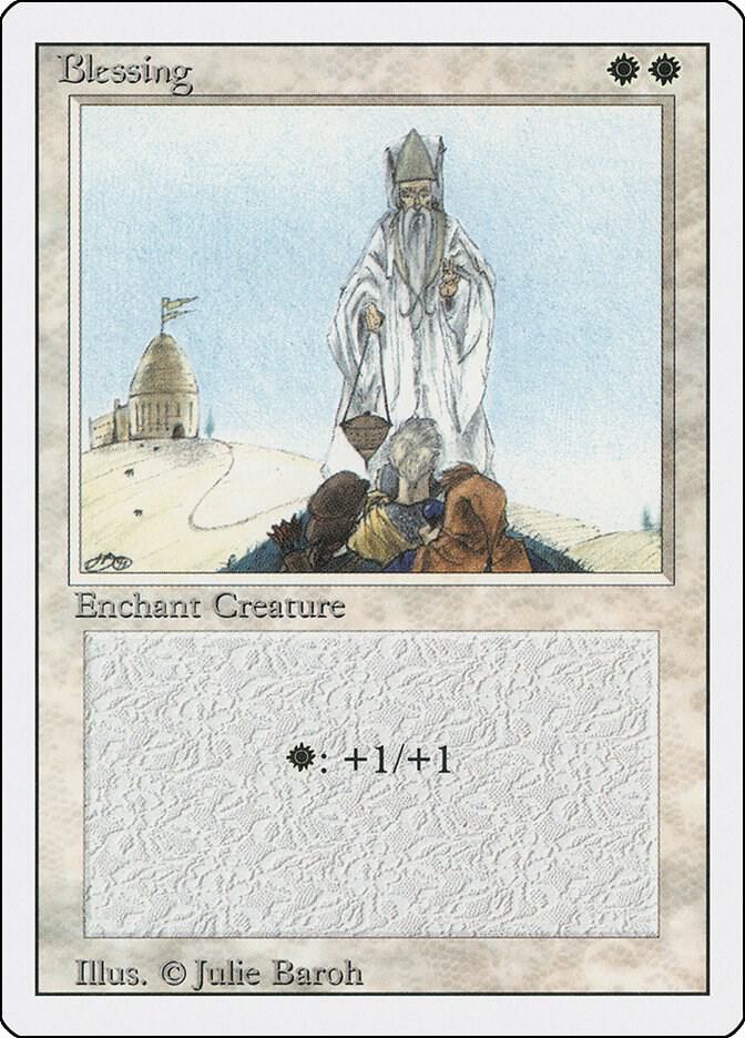 Blessing card from Revised Edition