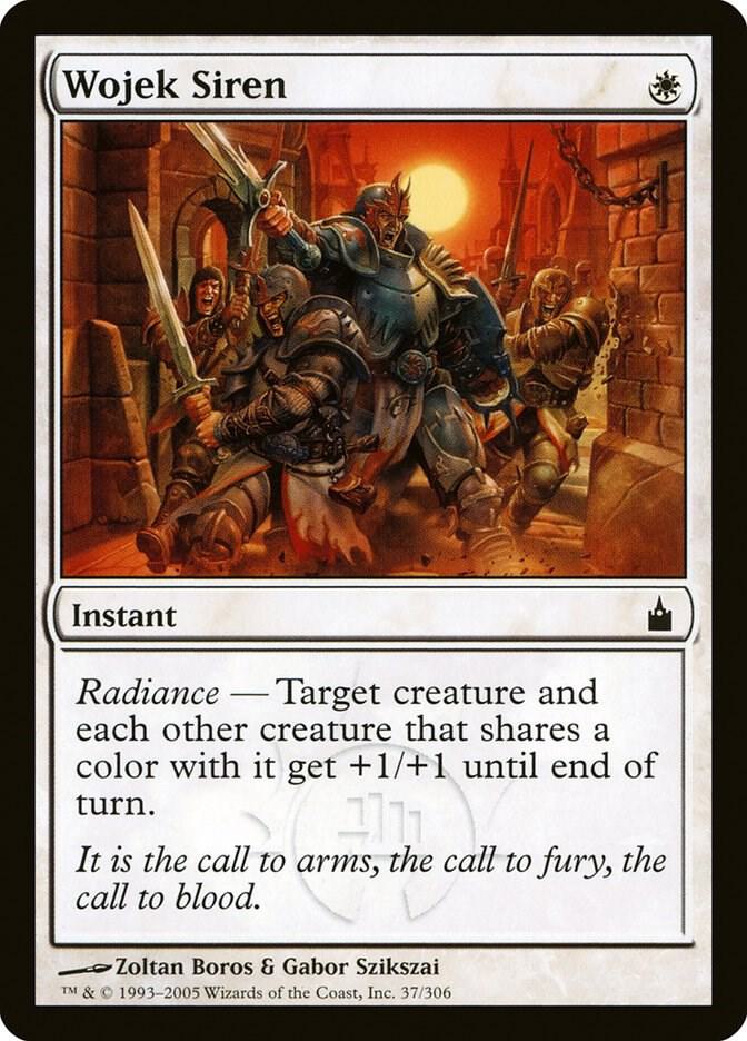 Wojek Siren 37 card from Ravnica: City of Guilds