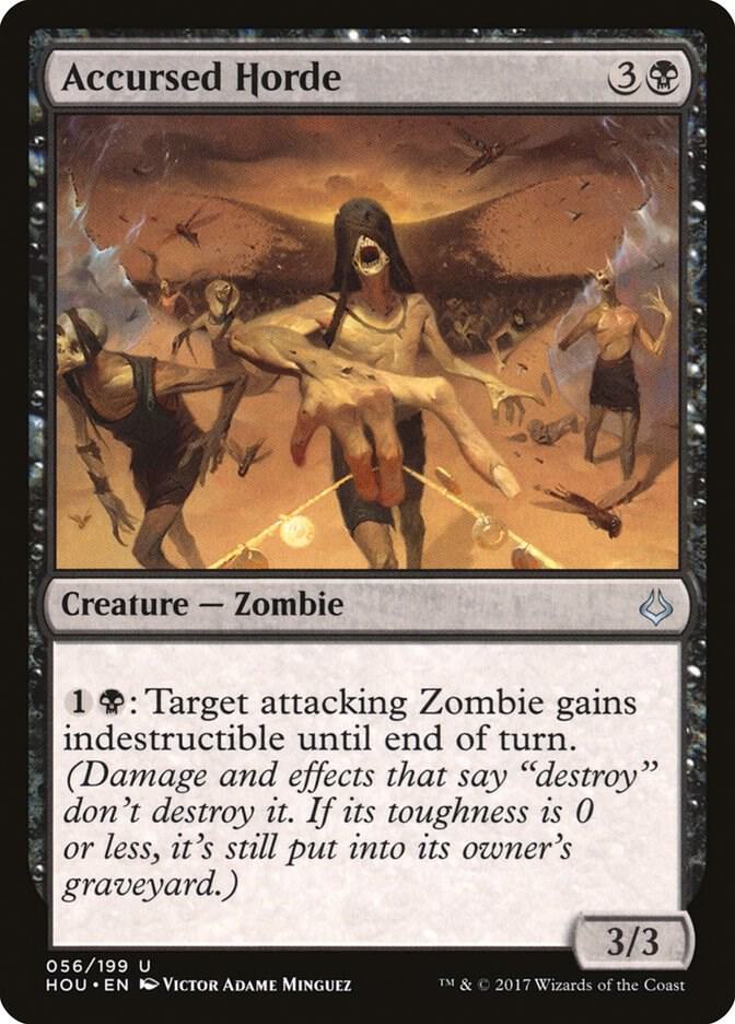 Accursed Horde 56 card from Hour of Devastation