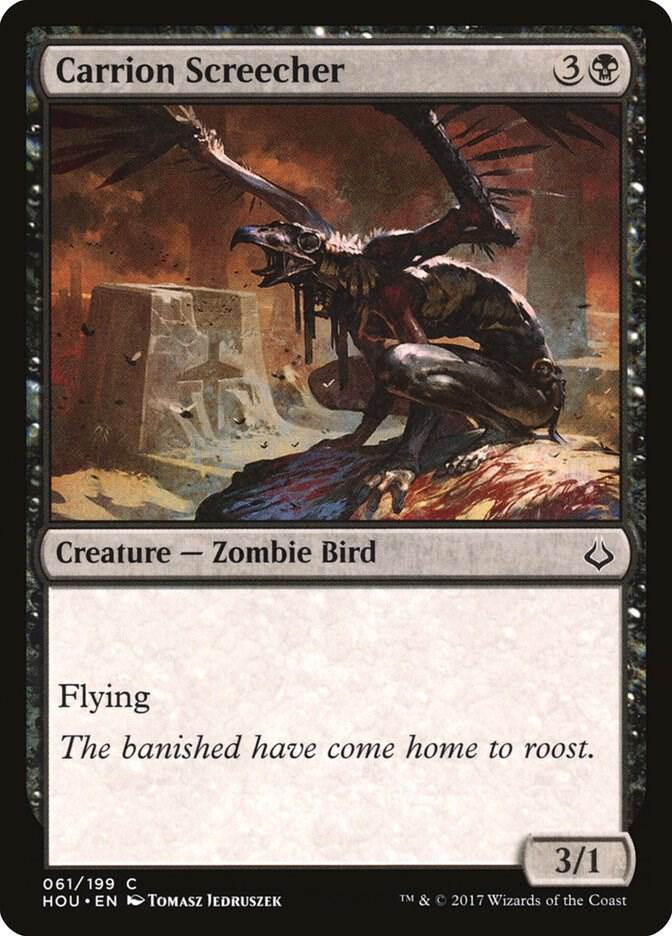 Carrion Screecher 61 card from Hour of Devastation