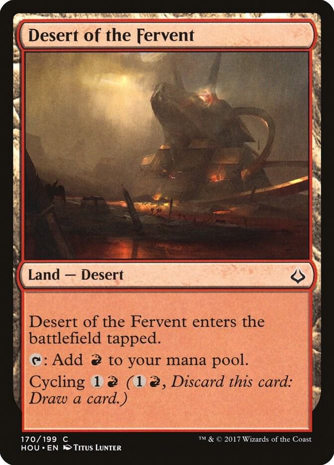 Desert of the Fervent 170 card from Hour of Devastation