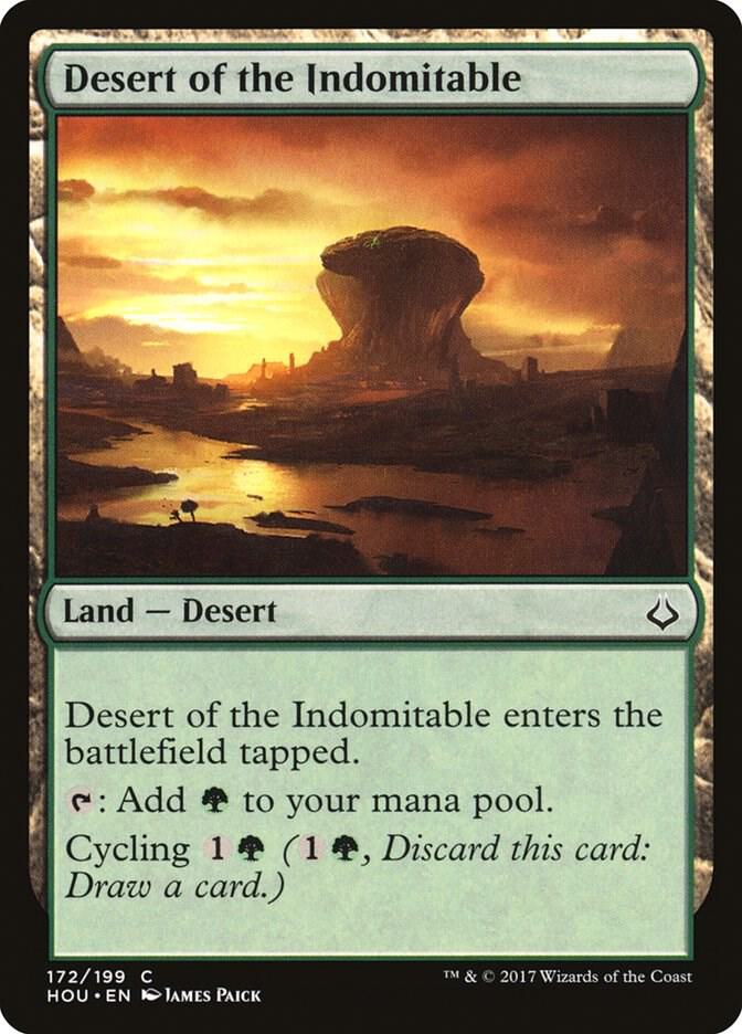 Desert of the Indomitable 172 card from Hour of Devastation